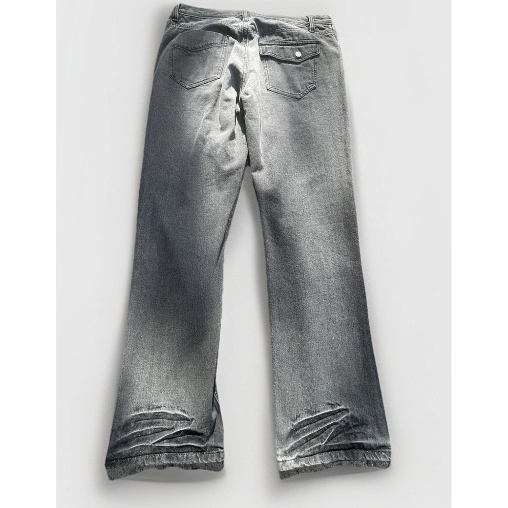 Tony Hawk Gray Distressed Faded Jeans Men's 34X32 Vintage Y2K Skater Grunge‎